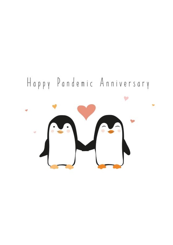 Happy Pandemic Anniversary Card  created by Giggl Greetings 