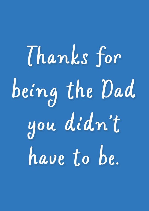 Heartfelt thank you Father's Day Card created by This is Awesome