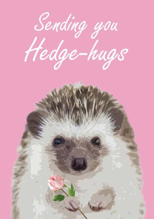Hedge-Hugs Card created by Megan Bowden