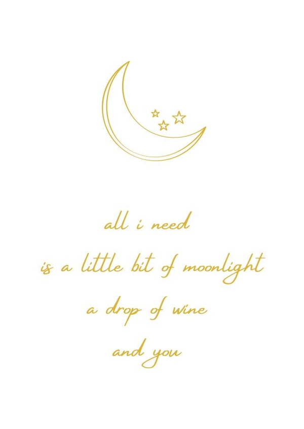 Romantic Poem Anniversary Card created by Kira Cards