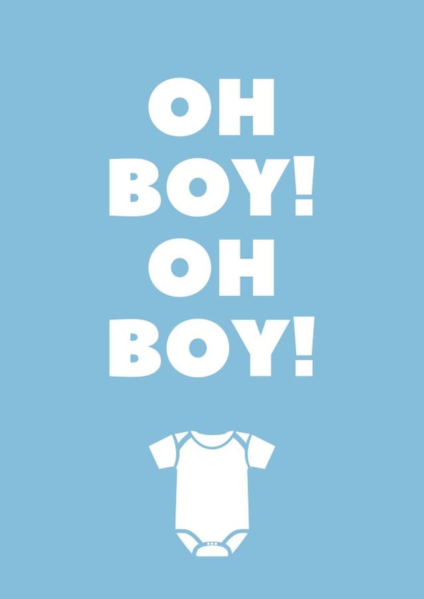 Oh boy it's a boy! created by Sketch-Fletch Designs