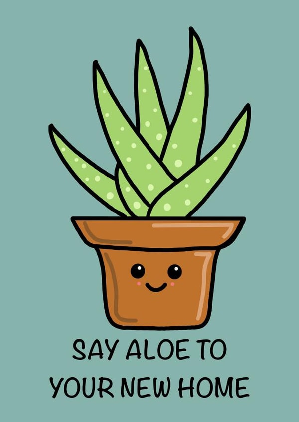 Aloe Vera - New House Card created by Rohan
