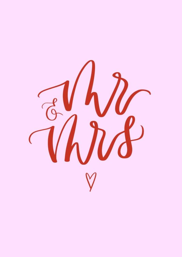 Mr & Mrs  created by _ellastrations 
