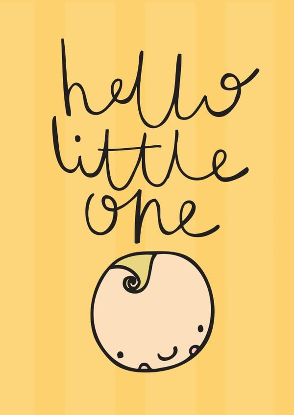 Hello Little One created by Dottypink Designs