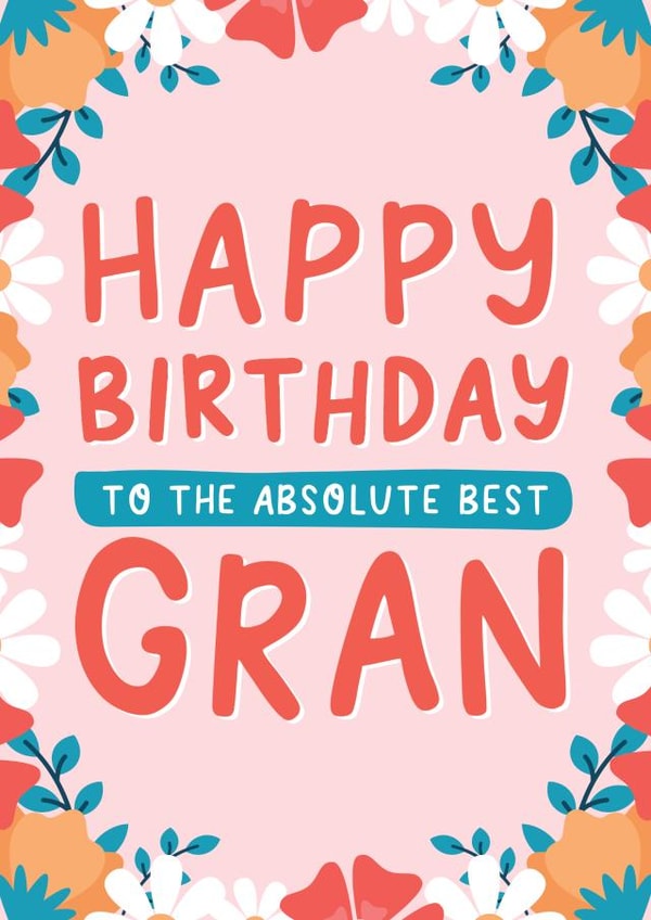 Gran Birthday Card created by Yasmin Atherton