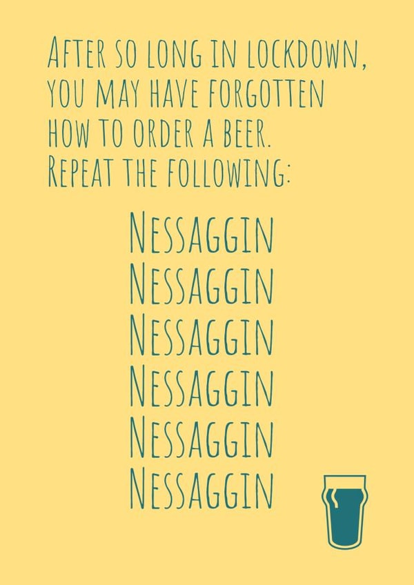 Lockdown beer practice created by BuRaMiChi