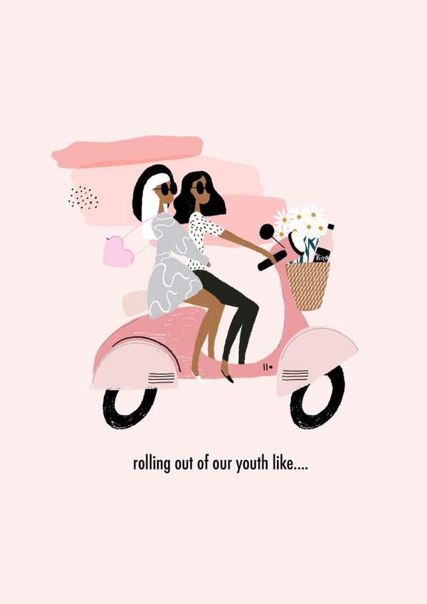 Rolling out of our youth like.... created by Duchess Plum