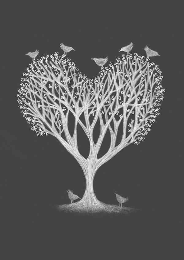 Anniversary Love Tree Card created by Celia Hyland