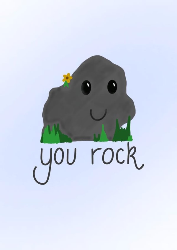 You rock created by AbbieDabs
