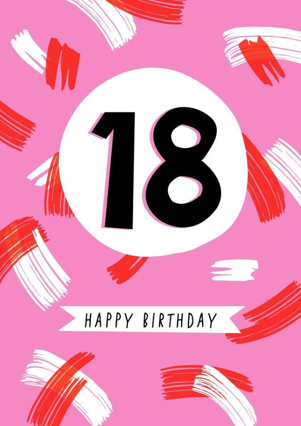 Happy 18th Birthday created by Jessica Eyre