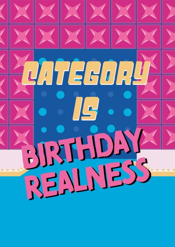 RuPaul's Drag Race Catwalk Birthday created by Frankie Jackson