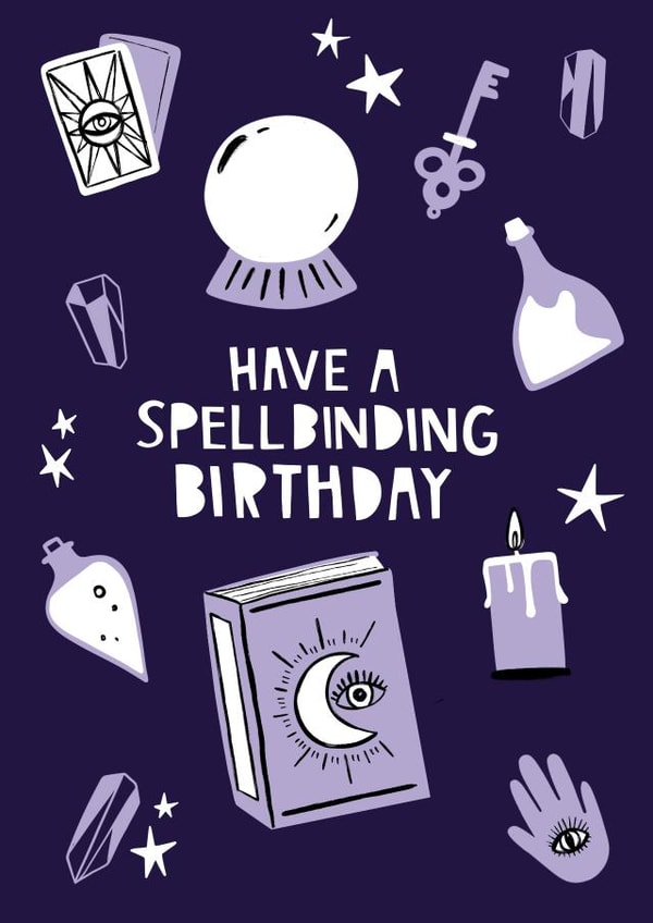 Spellbinding Birthday created by Lucy Maggie Designs