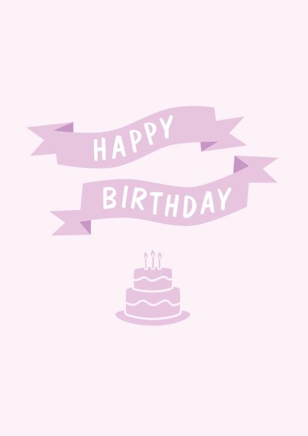 Pink Birthday Card 1000 created by Chloe Teddy