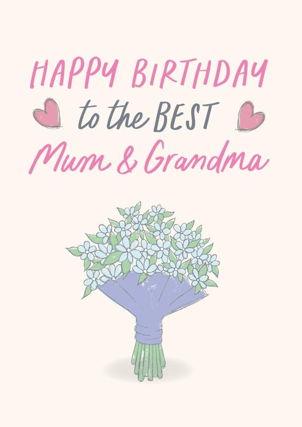 Mum & Grandma Birthday Card created by Poppy Lane