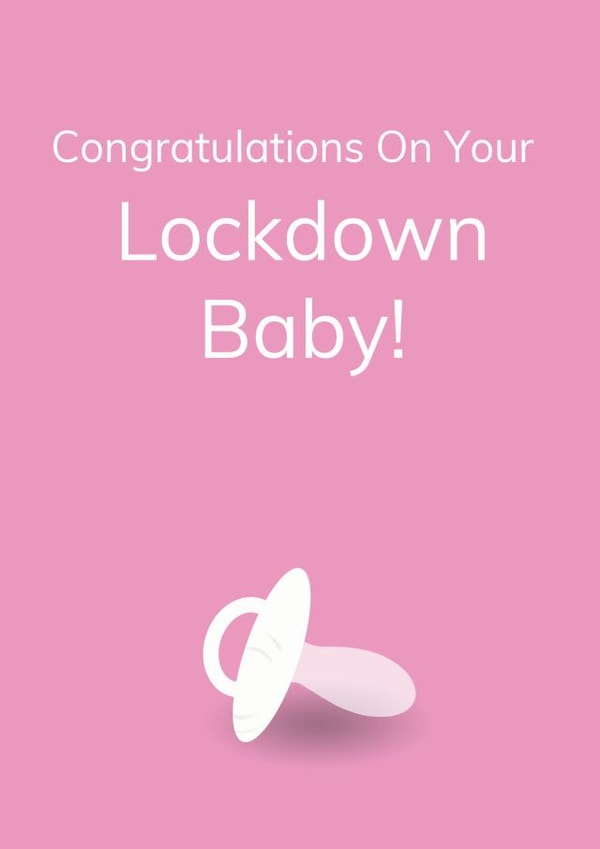 lockdown baby created by Hanita J