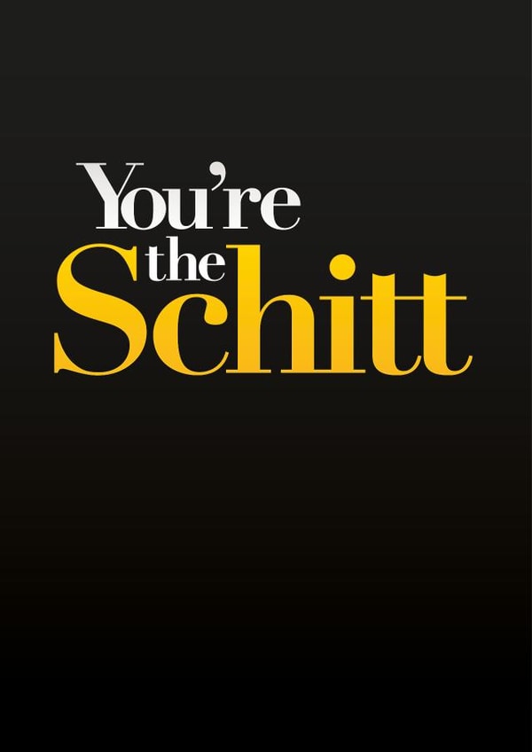 Schitt's Creek Thank You/Congratulations card created by Christian Soden