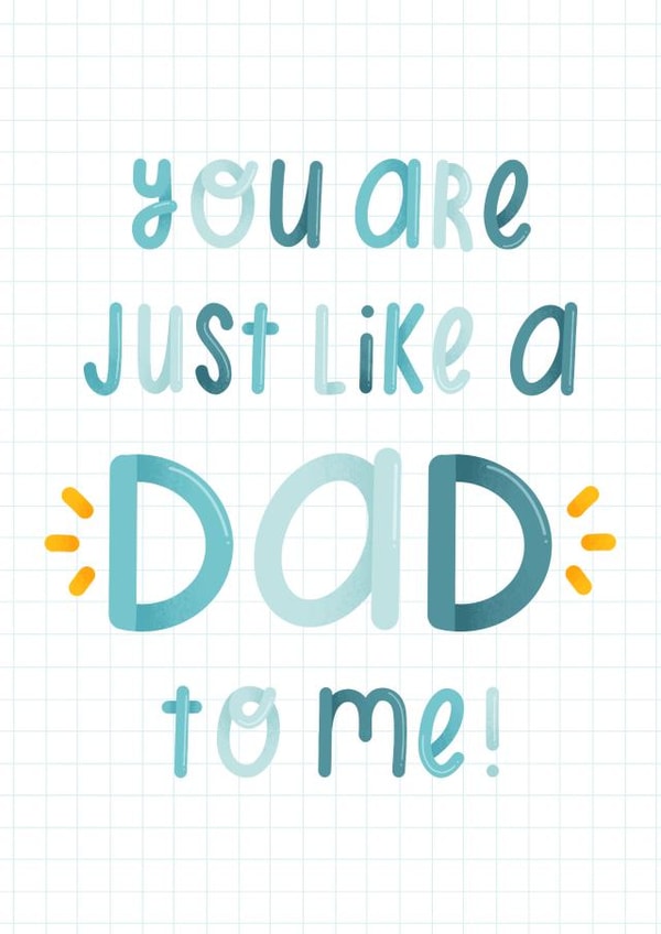 Like a Dad to Me card created by Joanne Hawker