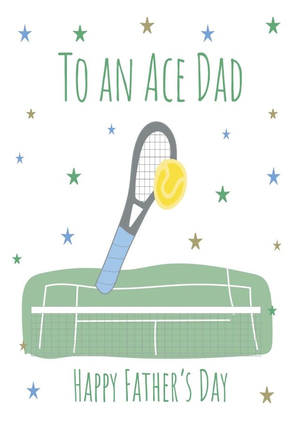 Tennis Father's Day card created by Missycards