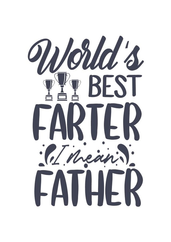 Card for World's Best Farter created by NannieP