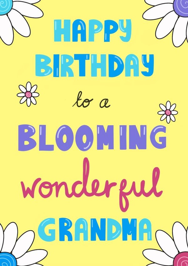 Happy birthday Grandma! created by Schnauzer Scribbles