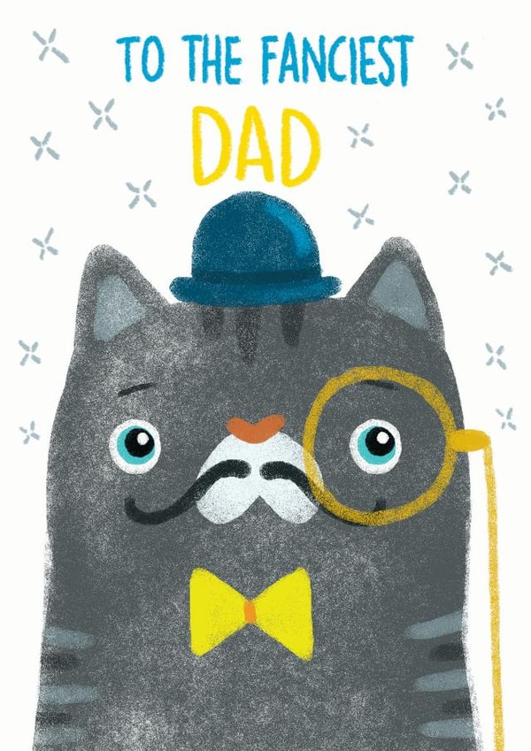 Fanciest Dad Father's Day Card created by Juliana Motzko