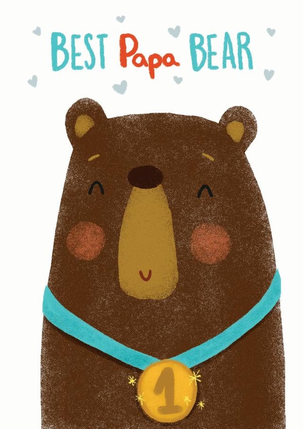 Best Papa Bear created by Juliana Motzko