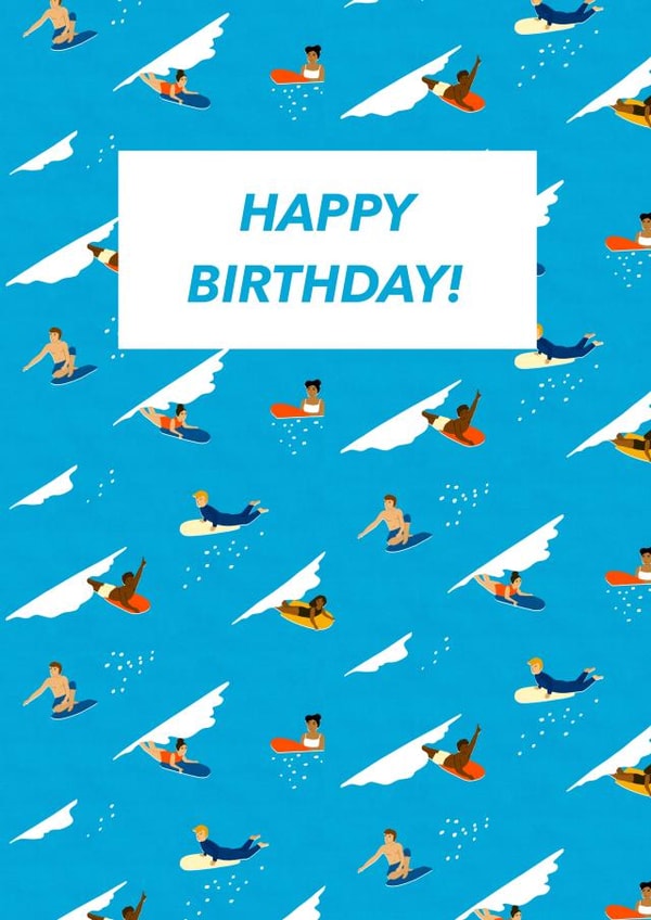Body Board Birthday created by Salty Siren Studios