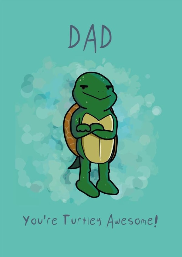 Turtley Awesome Dad created by Happy Dragon Studios