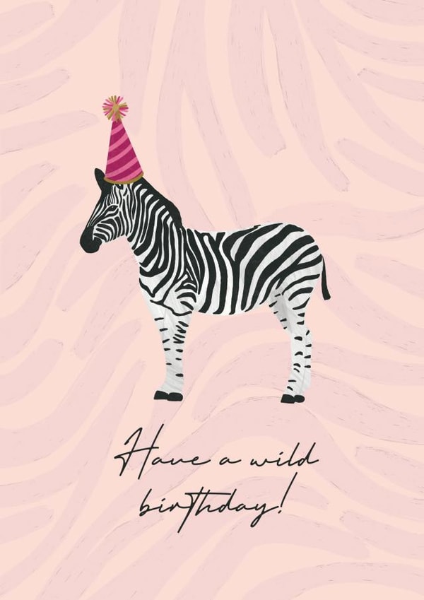 Have a Wild Birthday Card created by Forest & Fig