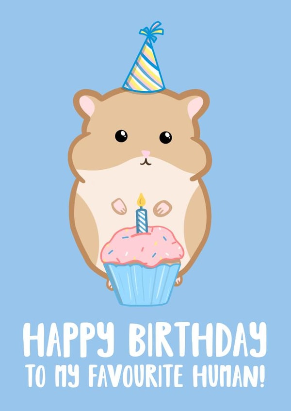 Happy Birthday From The Hamster created by Tori's Little Bubble