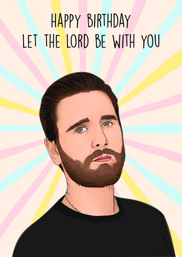 Scott Disick Birthday created by Poppy & Mabel