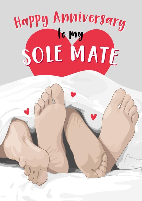 Soul Mates Anniversary Card created by Mr Muir