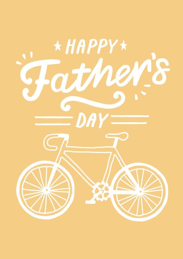 Happy Father's Day Bike Card created by Sadler Jones