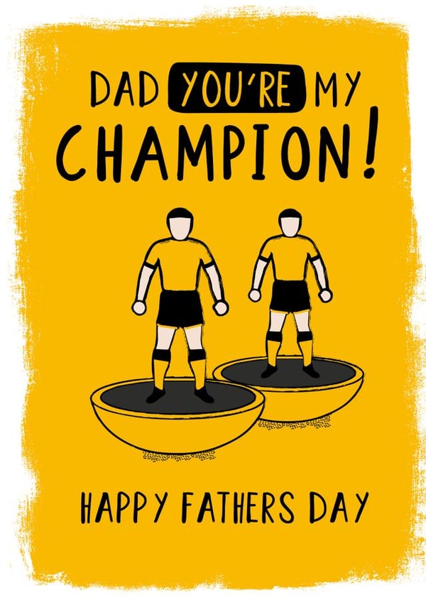 Wolves Father's Day Card created by High Five Prints Co