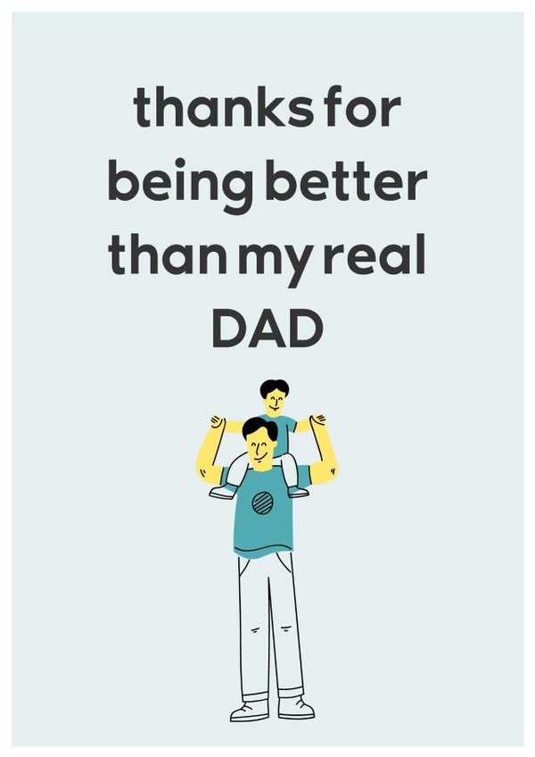 father's day gift card 1001 created by IcyCard