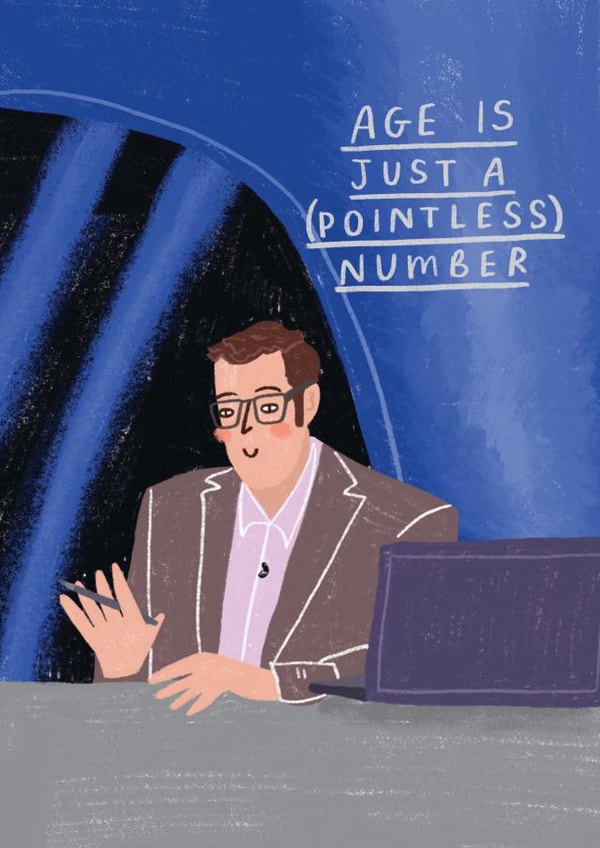 Pointless Birthday Card created by skeletondraw