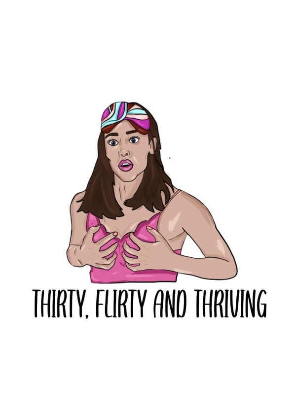 30th Birthday Card created by Suzie Shambles Design