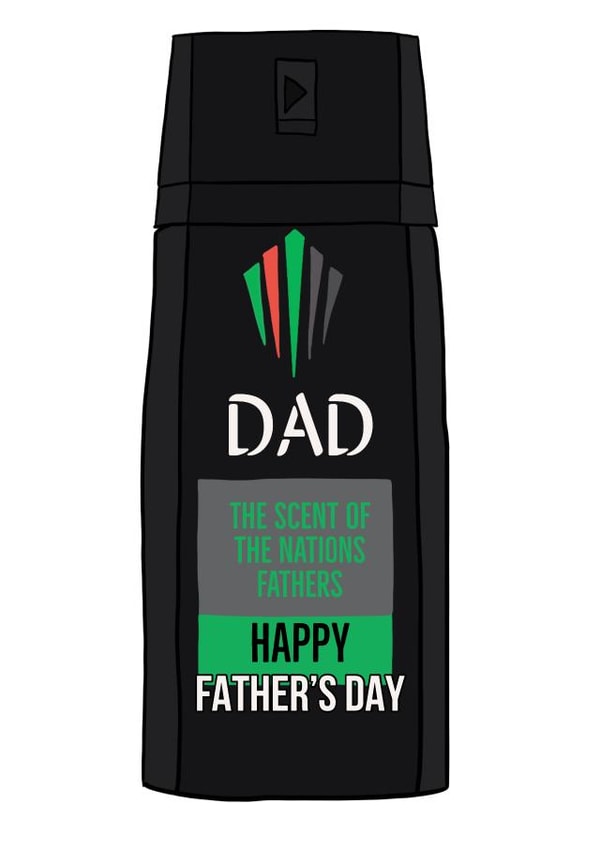 Lynx Africa Fathers Day Card created by Chloe Page