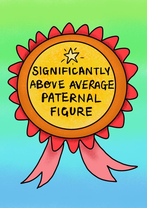 Mathematically accurate Father’s Day card  created by Rosie Johnson Illustrates
