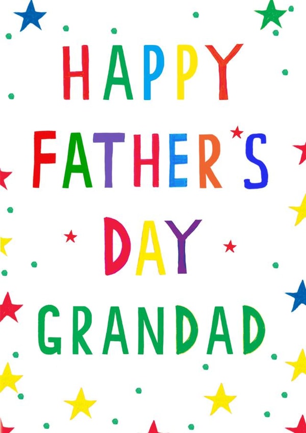 Happy fathers day grandad from the grandkid(s) created by Earlybird