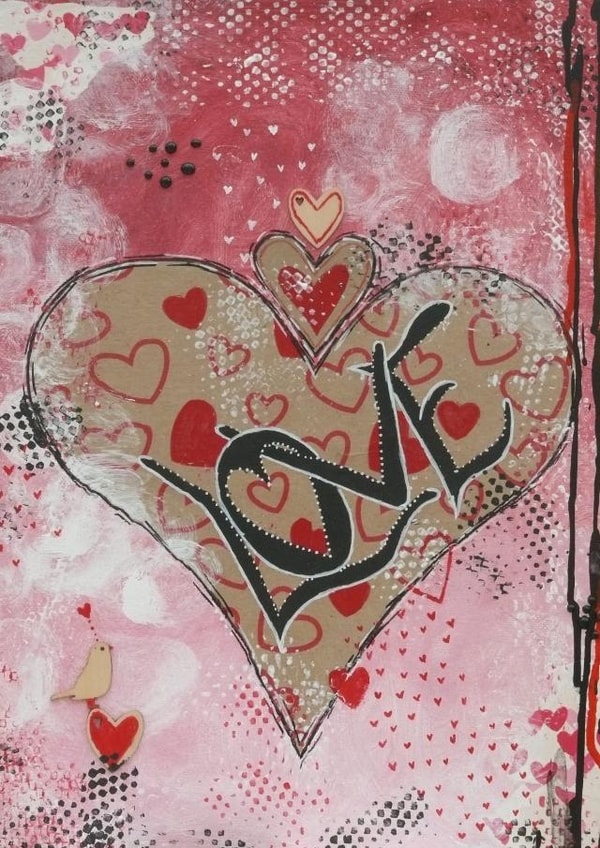 Love Heart - Love Bird created by Misses Tree