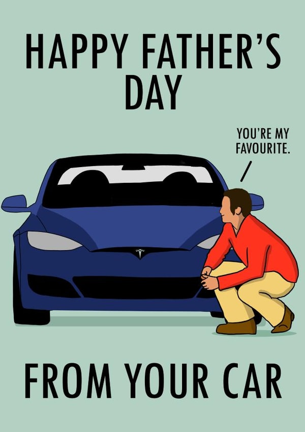 Happy Father’s Day From Your Car created by TrendyCards