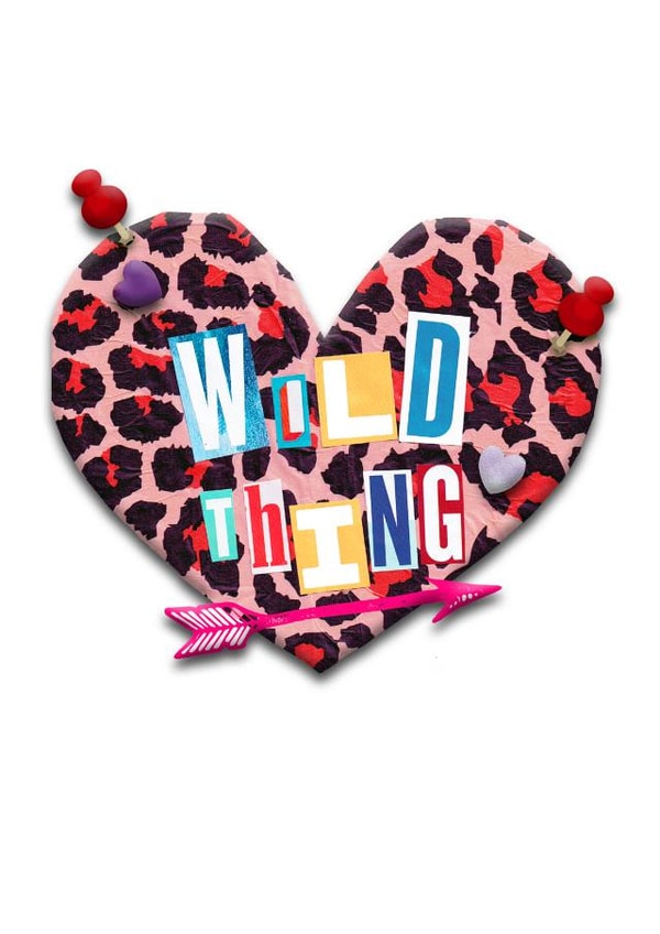 Animal print collage Wild thing created by Pipsqueak Designs