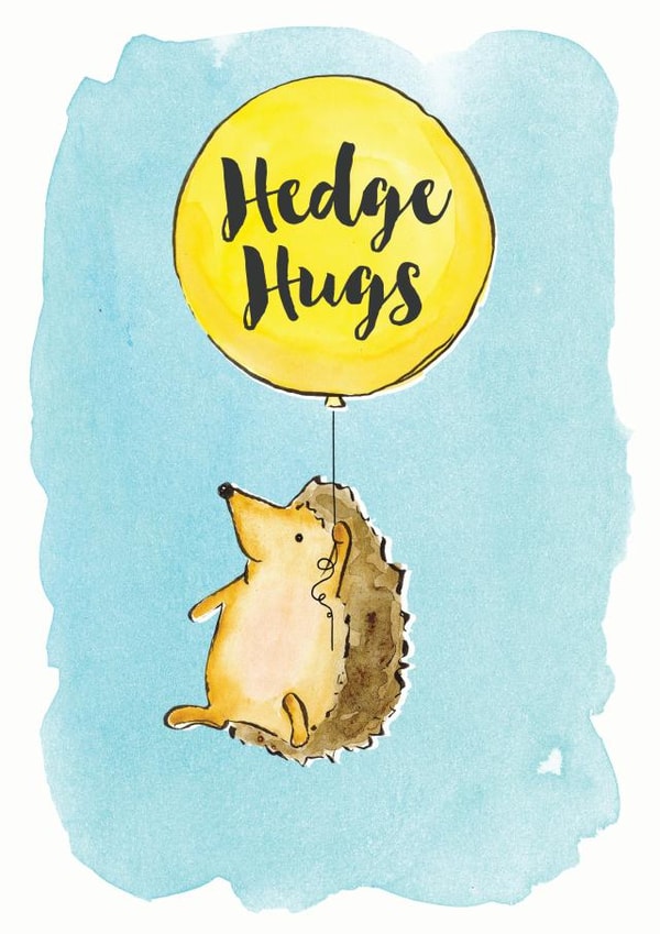 Cute Hedge hugs card created by Alexia Claire