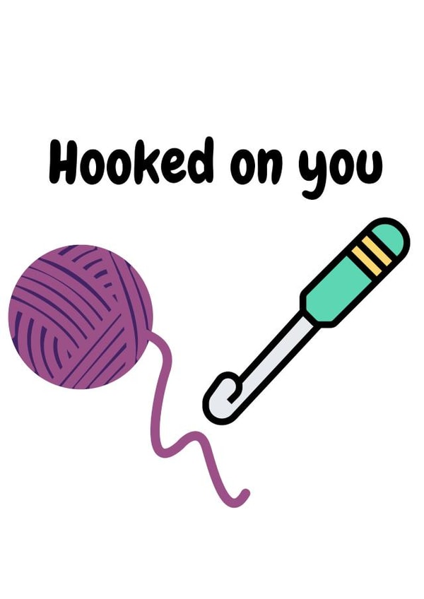 Hooked On You, Card for Crafters created by Chonkies