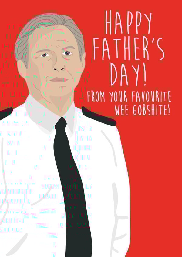 Favourite wee gobshite fathers day card created by I Made A Card