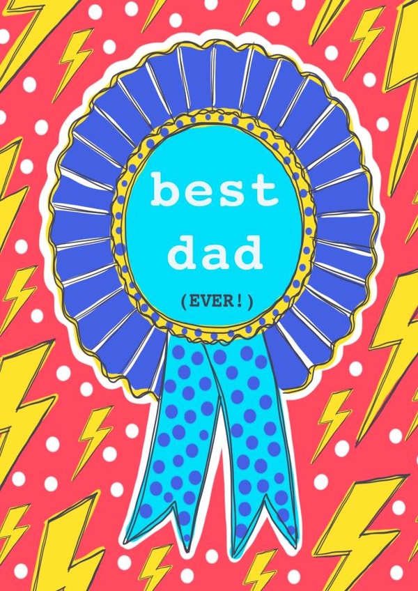Best Dad Award created by Charlotte Eldred