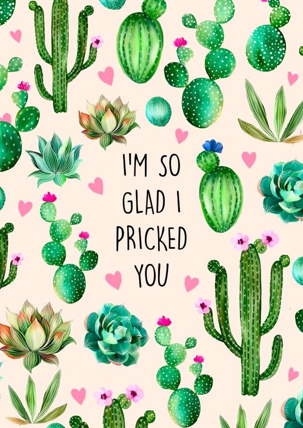 I'm So Glad I Pricked You  created by Poppy & Mabel 