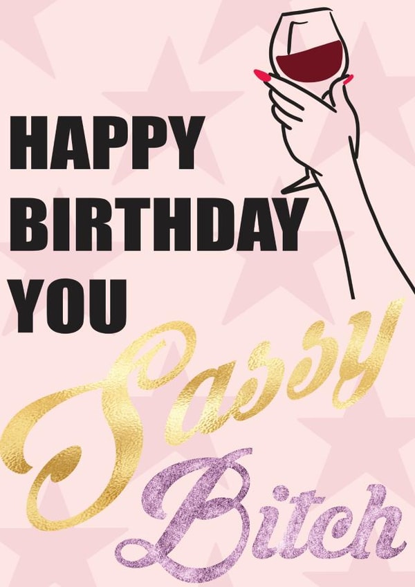 Sassy Bitch created by Fiesta de Papel