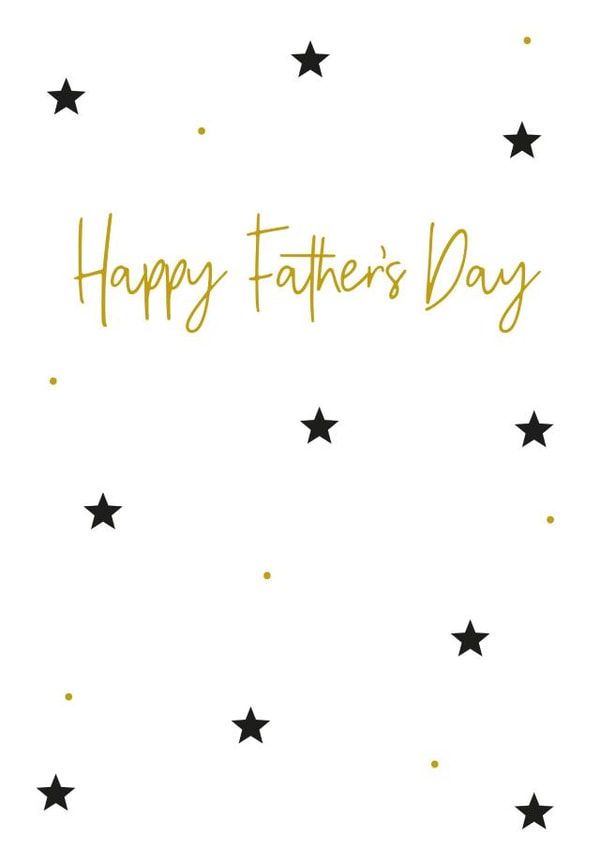 Happy Father's day Star Card created by Megan Claire